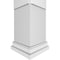 Ekena Millwork Craftsman Classic Square Non-Tapered Paramount Fretwork Column w/ Prairie Capital & Prairie Base CC1210ENPMTPRPR - alternate 4